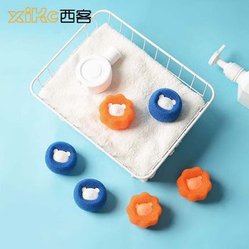 Washing Machine Sponge Cleaning Ball Decontamination Washing Clothes Anti-winding Sponge Washing Ball Magic Decontamination Washing Ball Wholesale