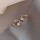 Серебряная игла 925 пробы, корейская версия французских жемчужных сережек с темпераментом, высококачественные серьги с цветами любви, универсальные серьги для женщин оптом mini 44
