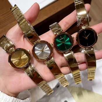 2025 New Small Dial Swiss Quartz Movement Women's Watch Simple Elegant Fashion High-end Deschka Watch for Women