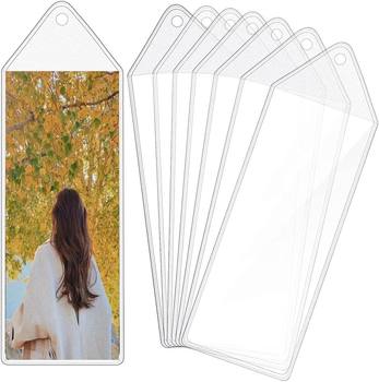 Amazon's New Transparent Plastic Bookmark Set Picture Strip Bookmark Set for Bookmark Gift Packaging