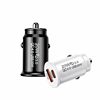Car charger fast charging QC4.0 PD20W car cigarette lighter one-on-two conversion head double fast charging car charging head