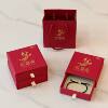 Jewelry Jewelry Necklace Handstring Box Light Luxury Elegant Drawer Universal suit Cardboard Jewelry Packaging Box Wholesale