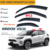 YARIS CROSS xp210 2020 + литой под давлением ПК, утолщенный черными яркими полосками, защита от дождя на автомобильном стекле 4шт