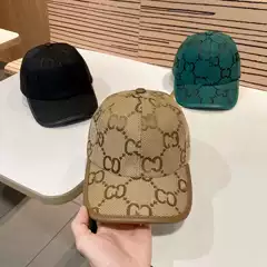 New Letter Full Print G Baseball Cap European and American Foreign Trade Cross-border Fashion All-match Cap Spring and Summer Sun Hat for Men and Women