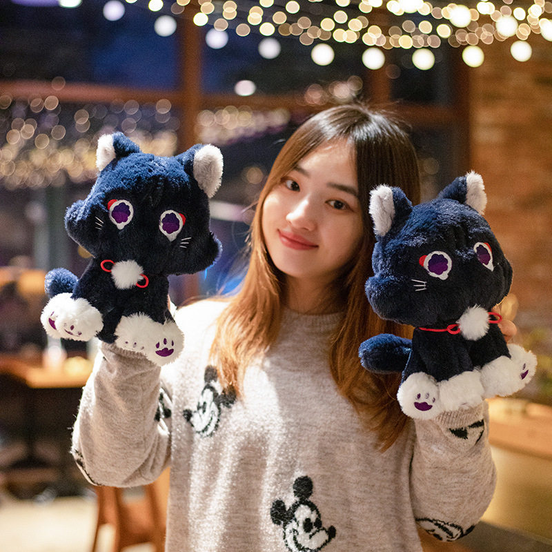 散兵猫毛绒玩具可爱猫猫动漫散兵周边公仔玩偶送儿童娃娃礼物
