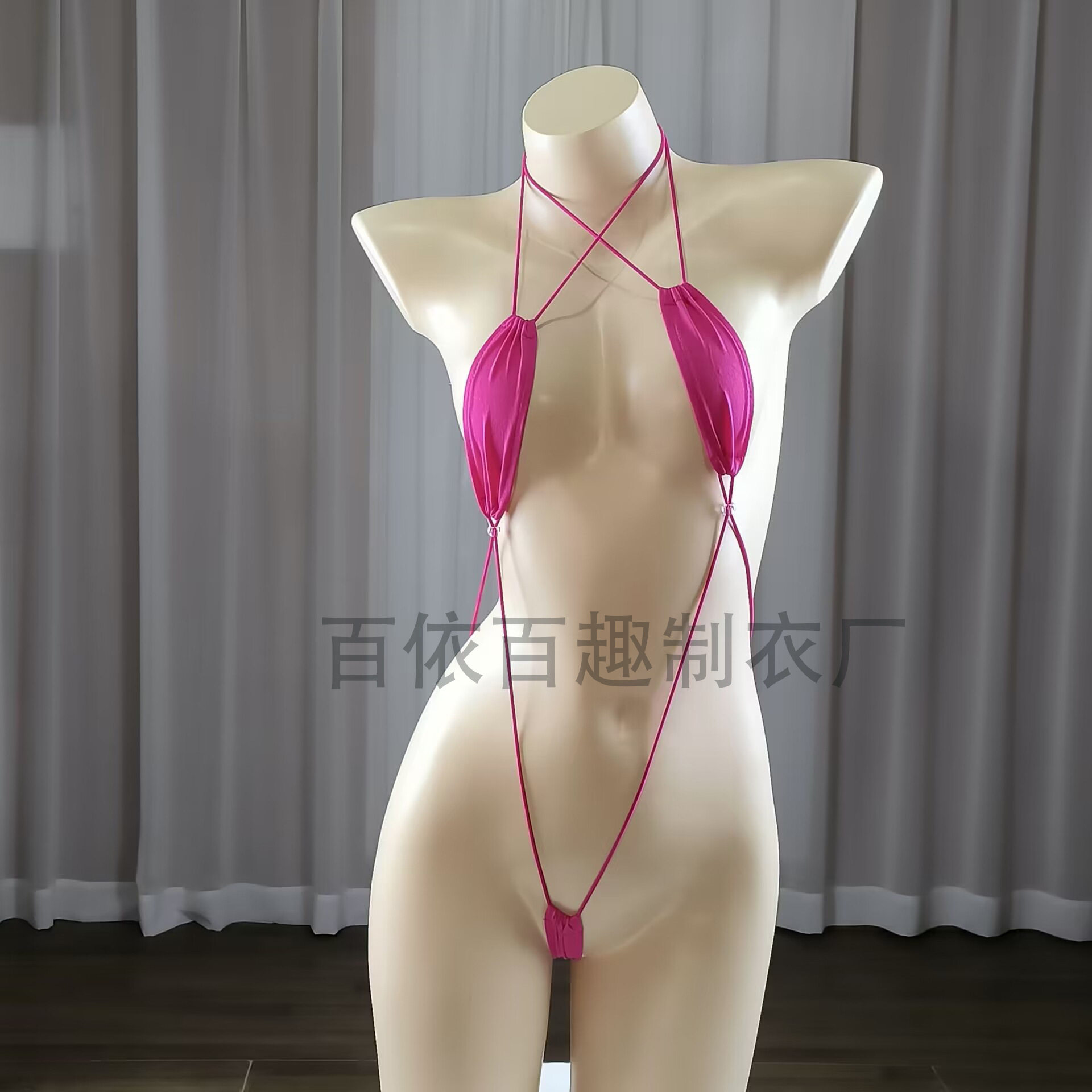 供应性感绳带外贸蕾丝女式情趣内衣批发诱惑套装性感连体批发