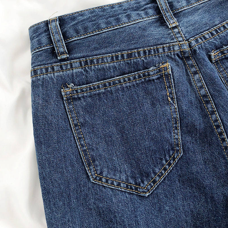 High Waisted Vintage Denim Jeans for Women Loose Fit Flattering Straight Leg Versatile for Spring Wholesale Available