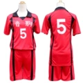 Red sonic no. 5 uniform