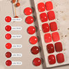 KALISA Nail Polish Gel Tomato New 2025 Watermelon Red Red Chinese Red Light Therapy Nail Polish Gel