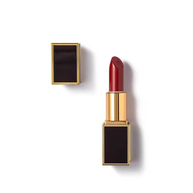 [Official Website Authentic] Tf Lipstick Black Tube Thin White Tube Lipstick 16 Moisturizing Matte 100 # 06 # 108 # Lip Glaze 129