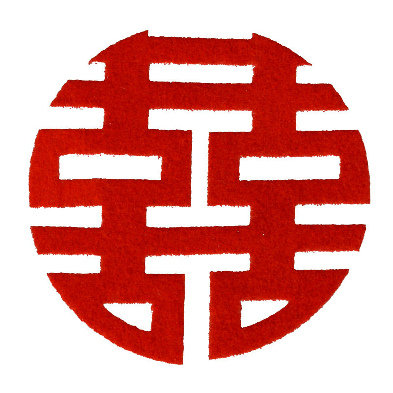 Factory wholesale mini hand throwing Xi character wedding room decoration throwing creative wedding fruit plate XI stair small Xi character