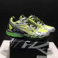 Silver black green