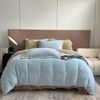Winter thickened milk velvet four-piece set double-sided warm coral velvet three-piece set flannel single quilt cover fitted sheet wholesale