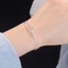Niche Design Korean Style European and American Fashion Trendy Half Chain Bracelet for Women 2025 New Trendy Simple Bracelet Bracelet