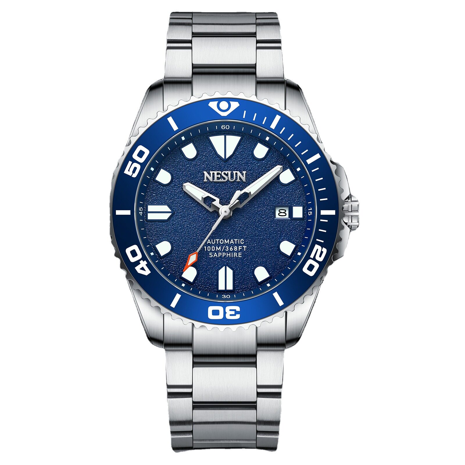 Nesun Fully Automatic Mechanical Watch Luminous Waterproof Business Casual Fashion Men's High-End Watch 9218