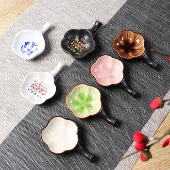 Multifunctional Ceramic Dish, Brush Holder, Pen Washer, Water Dish, Four Treasures of the Study, Ink Tray, Inkstone, Brush Holder