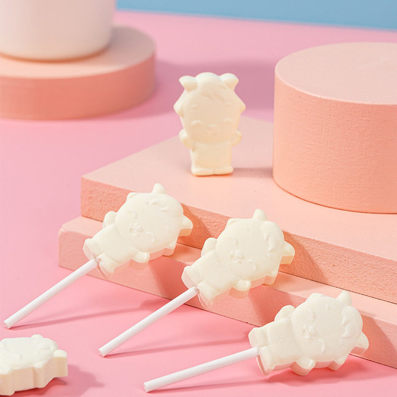 Mu Nuo Inner Mongolia Specialty prebiotics goat milk shell stick milk shell stick children snack dried milk slices 108G Wholesale