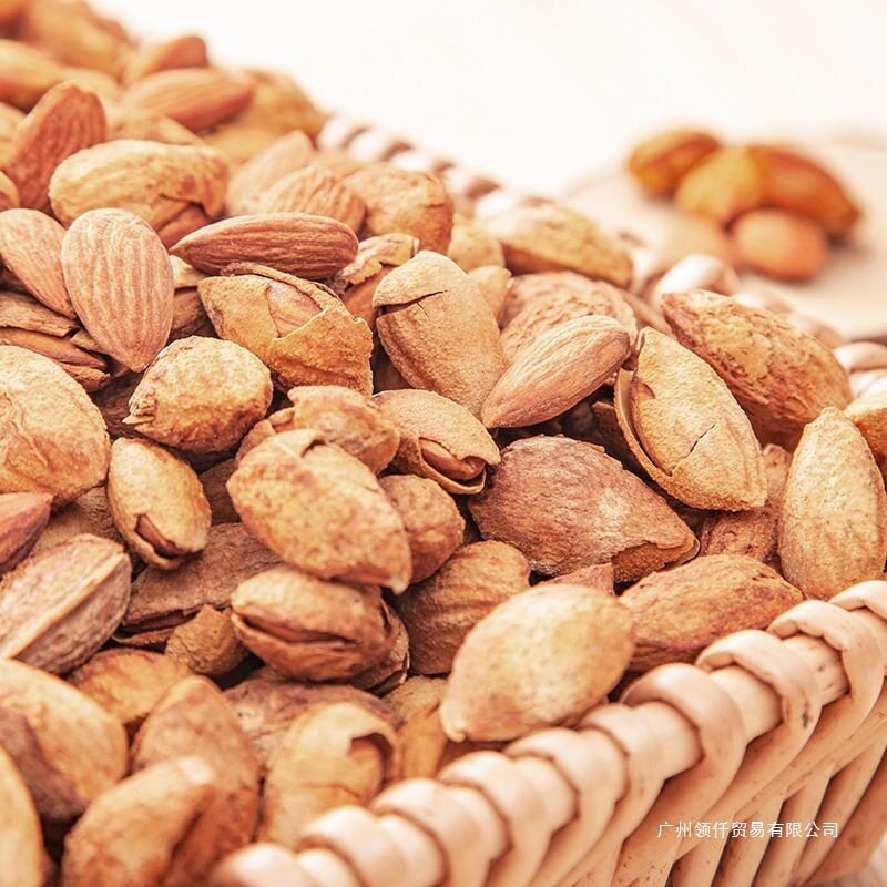 Thin-Skinned Almond Milk Flavor Net Weight 2.5kg Almonds Whole Box Thin-Shell Open Almonds 250g Dried Fruit Nut Snacks