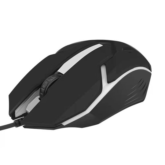 X1 Neutral Wired USB Mouse Home Office Business Notebook Desktop Colorful Luminous Wholesale Across Overseas