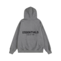 Gray fleece top