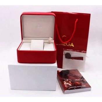 In stock supply OMEG original Oumi packaging eggplant gift bag high-end watch box storage box full set