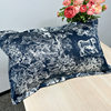 Cross-Border Imitation Silk Pillowcase Printed Cushion Ice Silk Pillowcase Single Imitation Silk Pillowcase Silk Pillowcase