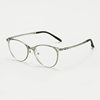 1176 Retro Ultra Light Elastic Cat's Eye Plastic Steel PPSU myopia glasses frame Women's fashionable European and American color changing glasses frame