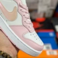 Pink and white
