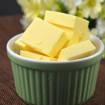 Butter Edible Yellow Cream Block No Added Salt Cake Bread Cookie Steak Home Baking Material 500g