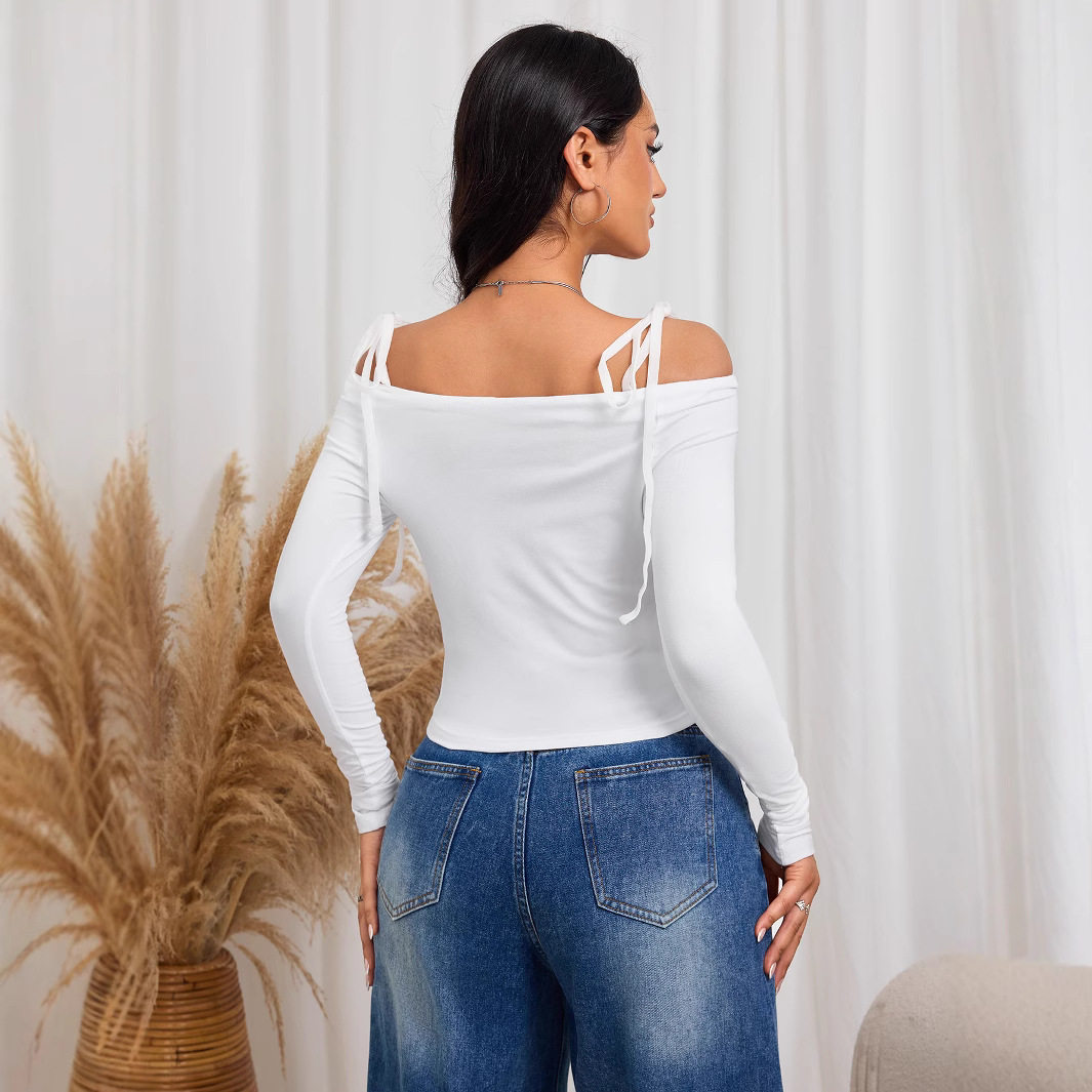 Basic Womens T Shirt Minimalist Design Short Sleeve Versatile Style Spring Summer Fashion Wholesale Available