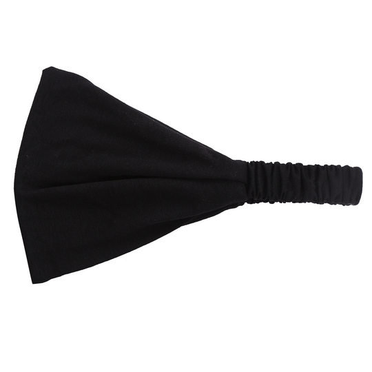 European and American Cross-border Sports Hair Belt Sweat Absorbing Running Elastic Hair Belt Wash Face Bathing Black Men's and Women's Hair Towel Foreign Trade