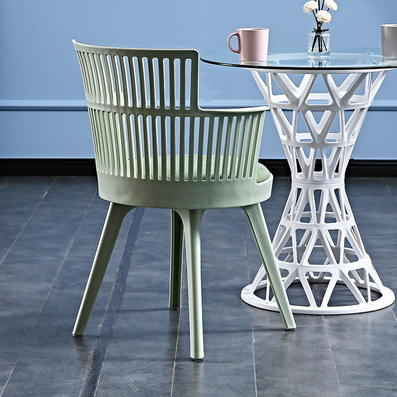 阳台小茶几圆形简易台小户型小圆桌钢化玻璃小圆桌子休闲桌椅套装