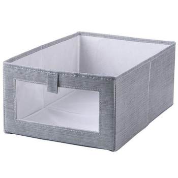 Japanese-Style Simple Lidless Storage Box Non-Woven Fabric Clothing and Miscellaneous Organizer Home Storage Box Storage Box Factory