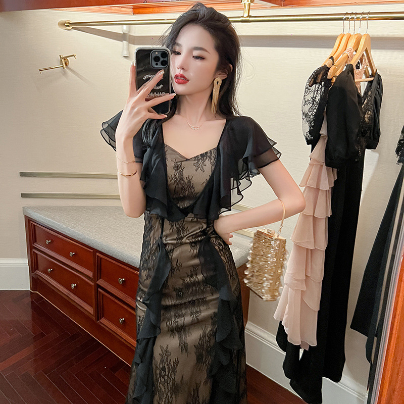 (Mới) Mã A0544 Giá 1520K: Váy Đầm Liền Thân Dáng Dài Nữ Chtdng Dáng Ôm Body Gợi Cảm Sexy Hàng Mùa Hè Thời Trang Nữ Chất Liệu Ren G04 Sản Phẩm Mới, (Miễn Phí Vận Chuyển Toàn Quốc).