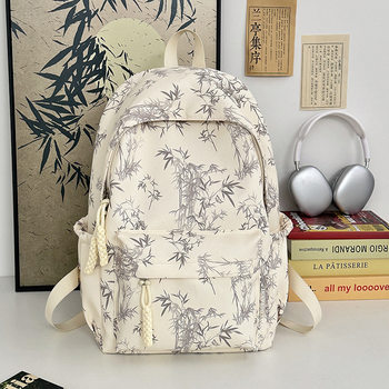 Cross-Border New Japanese-Style School Bag for Women, Retro Versatile Backpack for Middle School, High School, and College Students, Large Capacity Backpack for Men