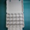 Factory supply 20 pieces pulp egg tray disposable degradable egg box egg tray pulp molding
