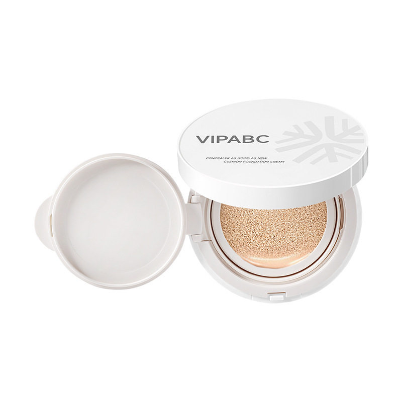 Vipabc Air Cushion Concealer Long-Lasting Moisturizing Foundation Bb Cream Lightweight Concealer Fit Natural Moisturizing Air Cushion Foundation Cream