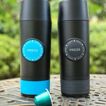 Portable Coffee Machine Italian Capsule Coffee Machine Outdoor Coffee Pot Capsule Powder Dual-Use Coffee Machine Coffee Machine