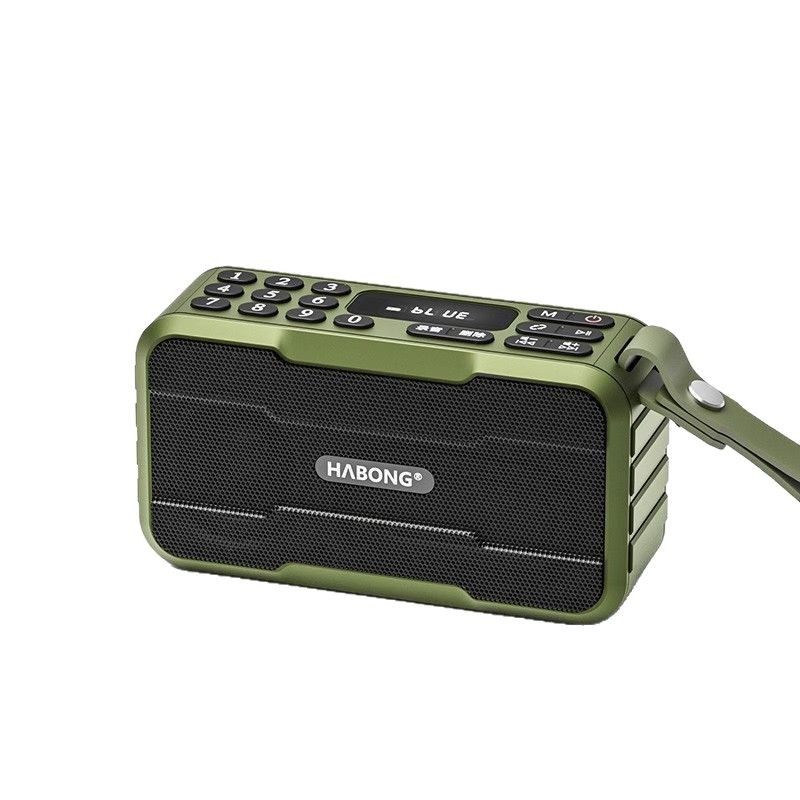 Strict selection of Bluetooth speaker subwoofer FM radio portable player card high volume multi-function audio