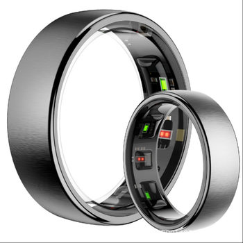 Cross-border R10 smart ring heart rate blood oxygen remote control camera steps multi-movement mode smart ring wireless charging