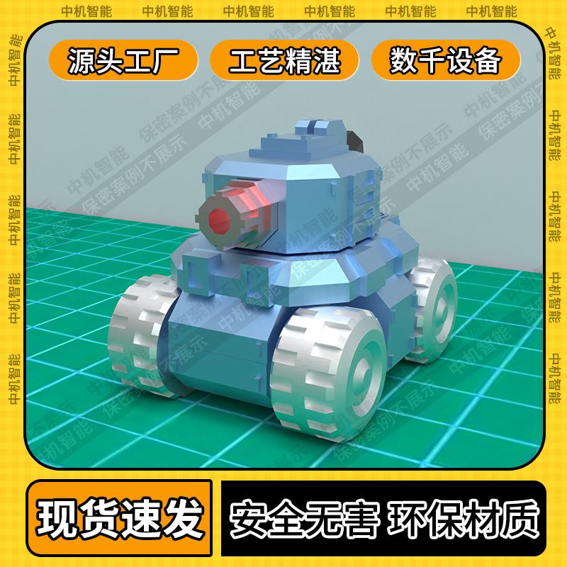 3D打印车子玩具造型定制仿真挖掘机装饰摆件迷你礼品工艺品车模型