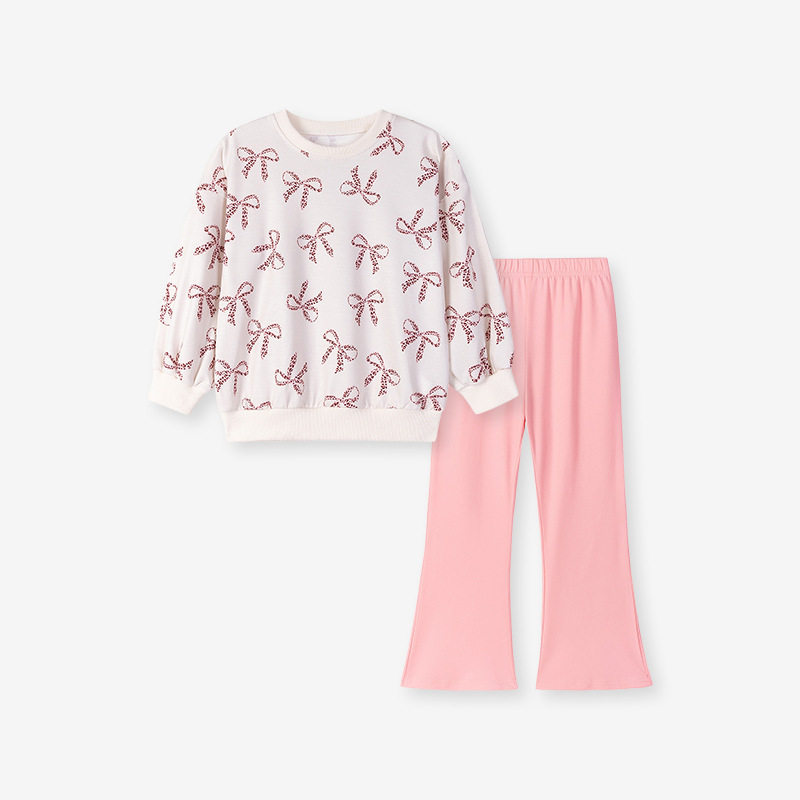 Source Factory Girls' Set Wholesale, Autumn Long-sleeve Kids' Outfit, [Style] Kids' Clothing