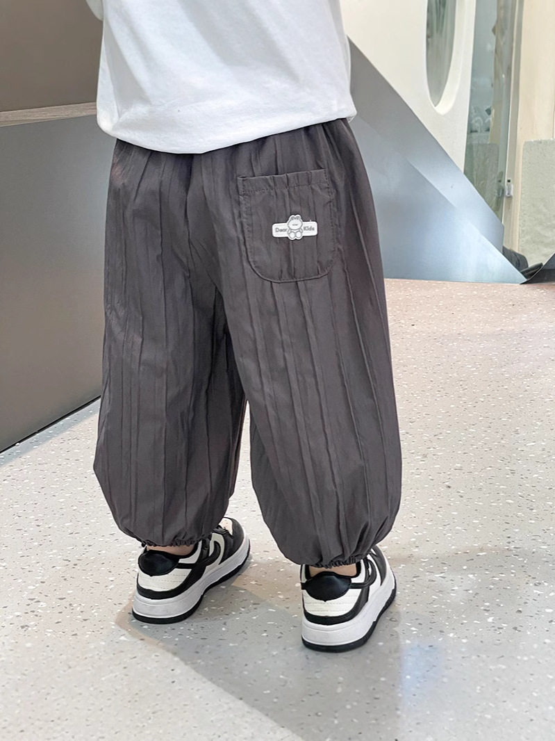 Pantalones de farol de siete piezas para niños y niñas, modelo coreano, nuevo de primavera y otoño, transpirables, delgados, para uso exterior