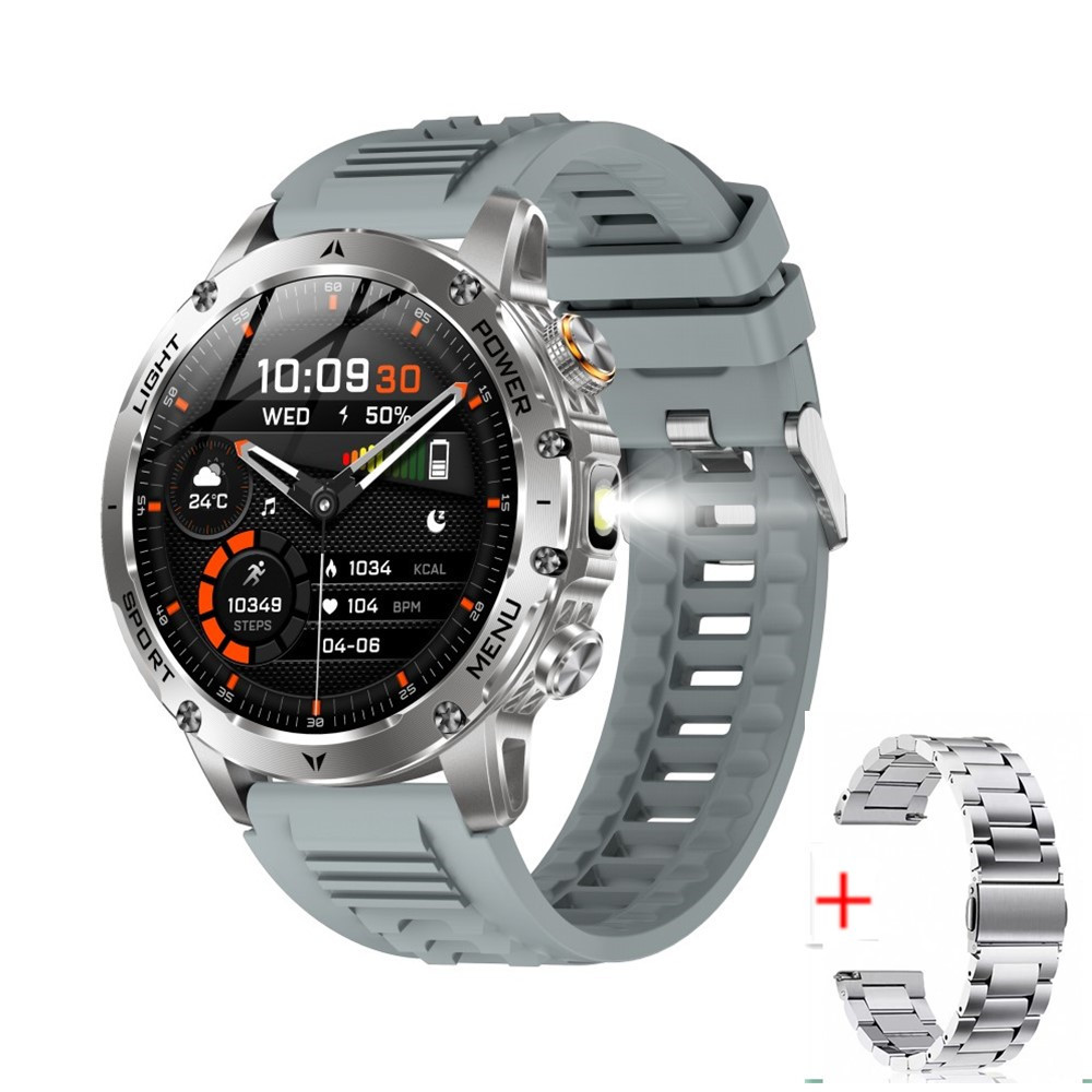 Ak87 New Cross-Border Smart Watch Super Large Battery 1000 Mah High-Definition Screen Outdoor Men's Sports Double Strap