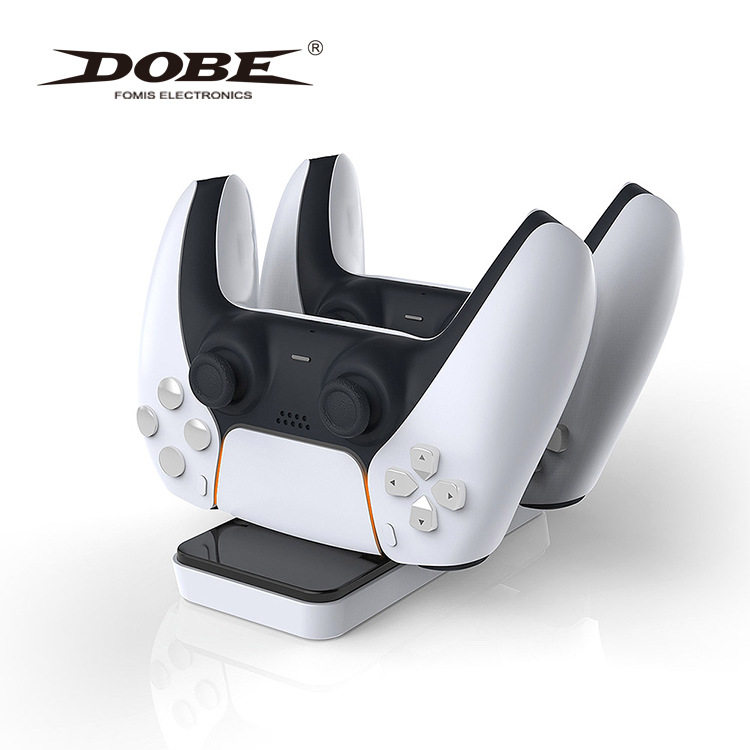 DOBE PS5 wireless handle double-seat charger wireless handle charger PS5 GamePad charging base