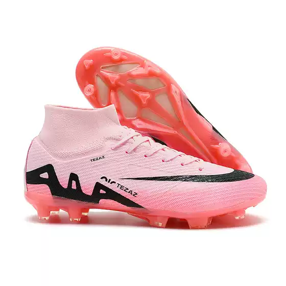 European Cup New High-Top Sports Football Shoes Long Spike Football Shoes Special Training Shoes Football Men's Shoes