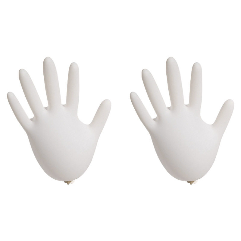 Disposable powder-free non-slip PVC gloves food grade kitchen cooking home cleaning gloves beauty protective gloves