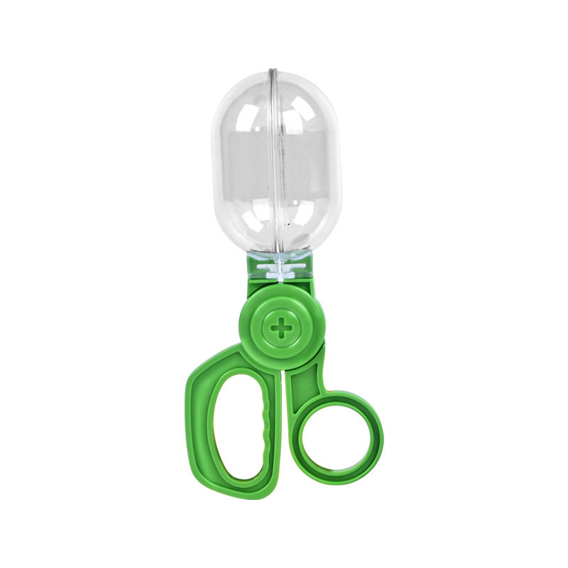 儿童户外昆虫夹长短胶囊夹剪刀夹蝴蝶夹 捕虫活动课外实践教具