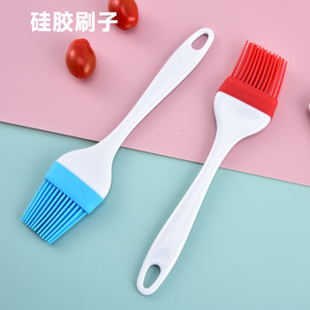 Split Silicone Oil Brush Medium Barbecue Oil Brush Kitchen Baking Tool Silicone Brush Ready-Made Manufacturer