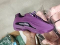 Han gong duck shoes--purple silver edge